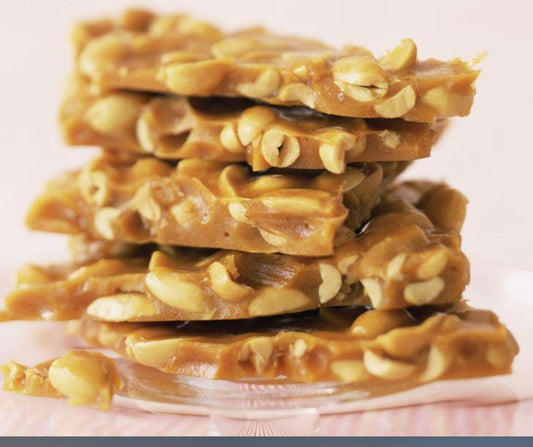 Peanut Brittle With Spicy Dried Pineapple