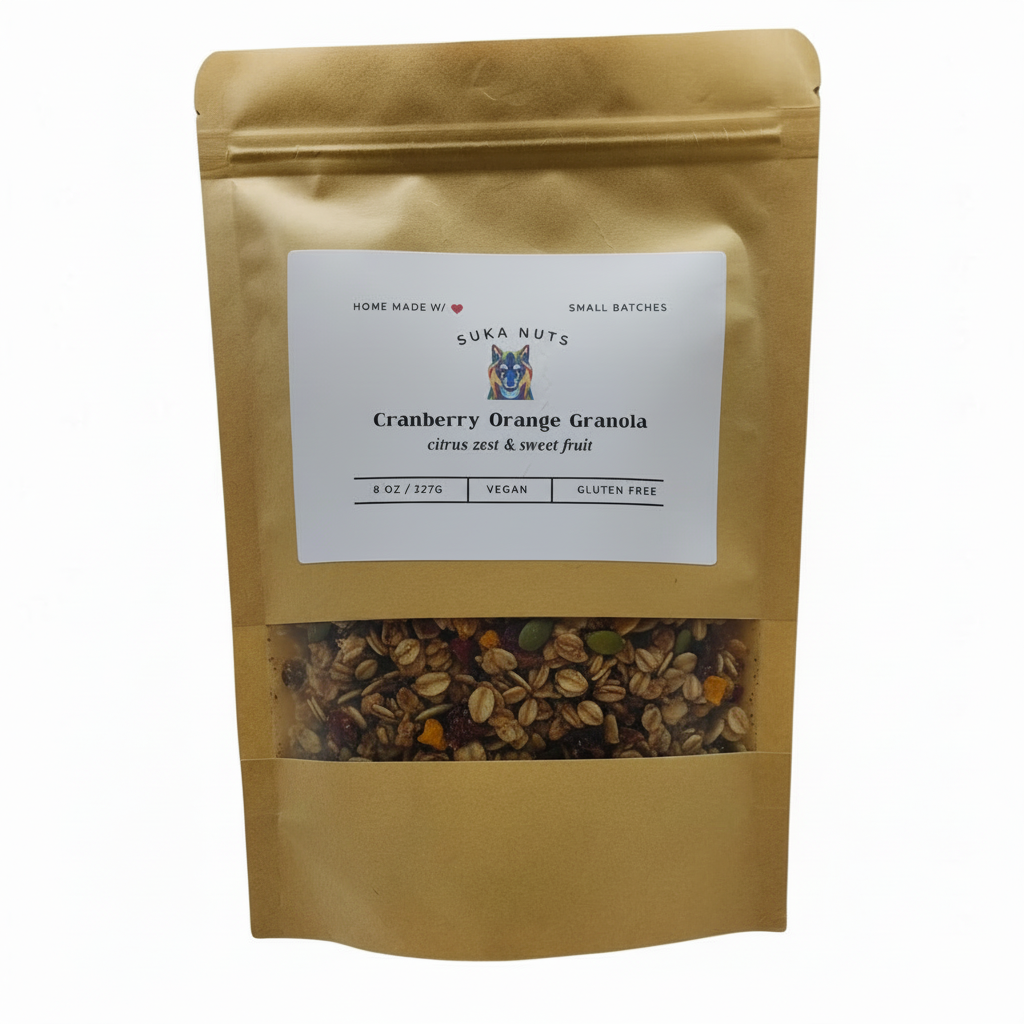 Cranberry Orange Granola - No Red Border